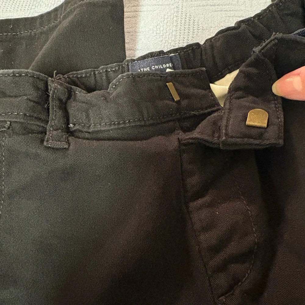 Children’s Place Size 5T boys black Straight-Leg Pants